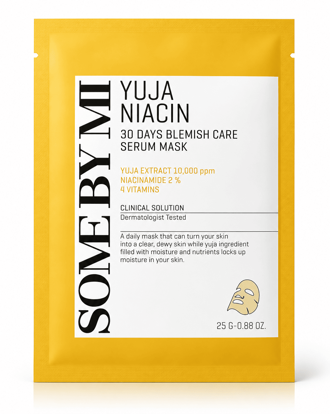 Yuja Niacin 30 Days Blemish Care Serum Mask, 25g