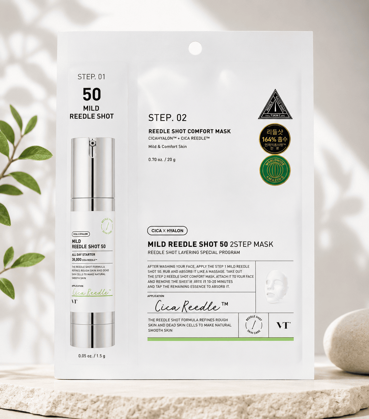 VT Cosmetics Mild Reedle Shot 50 Comfort Mask