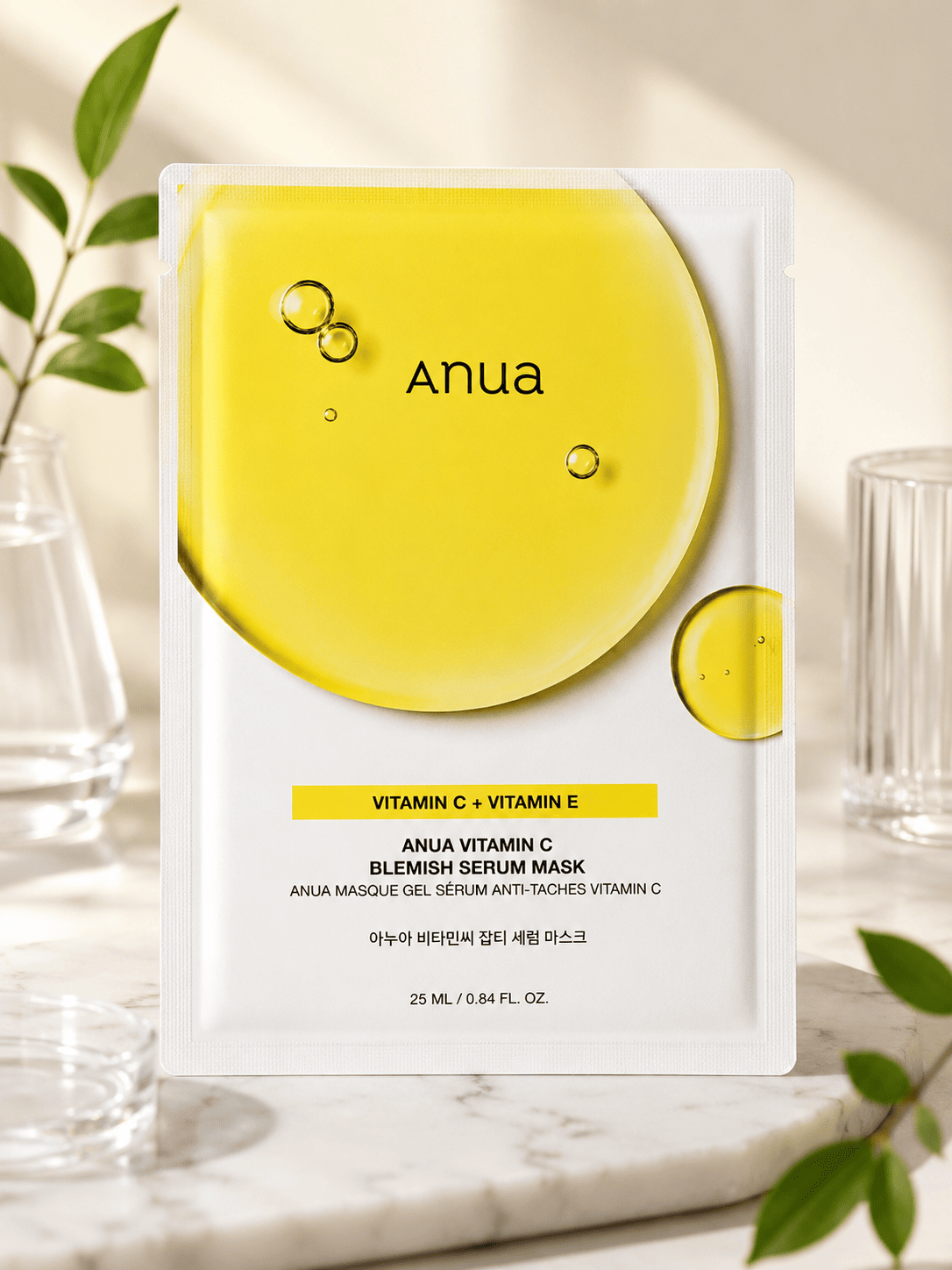 Anua Vitamin C + E Blemish Serum Mask