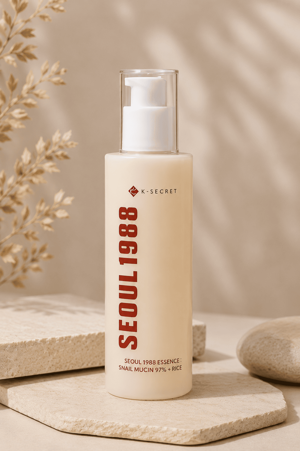 Seoul 1988 Essence Snail Mucin 97% + Rice