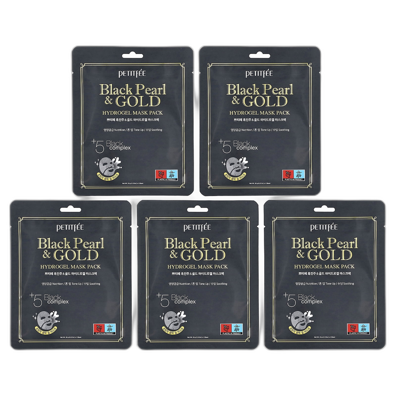 Petitfée Black Pearl Gold Hydrogel Mask