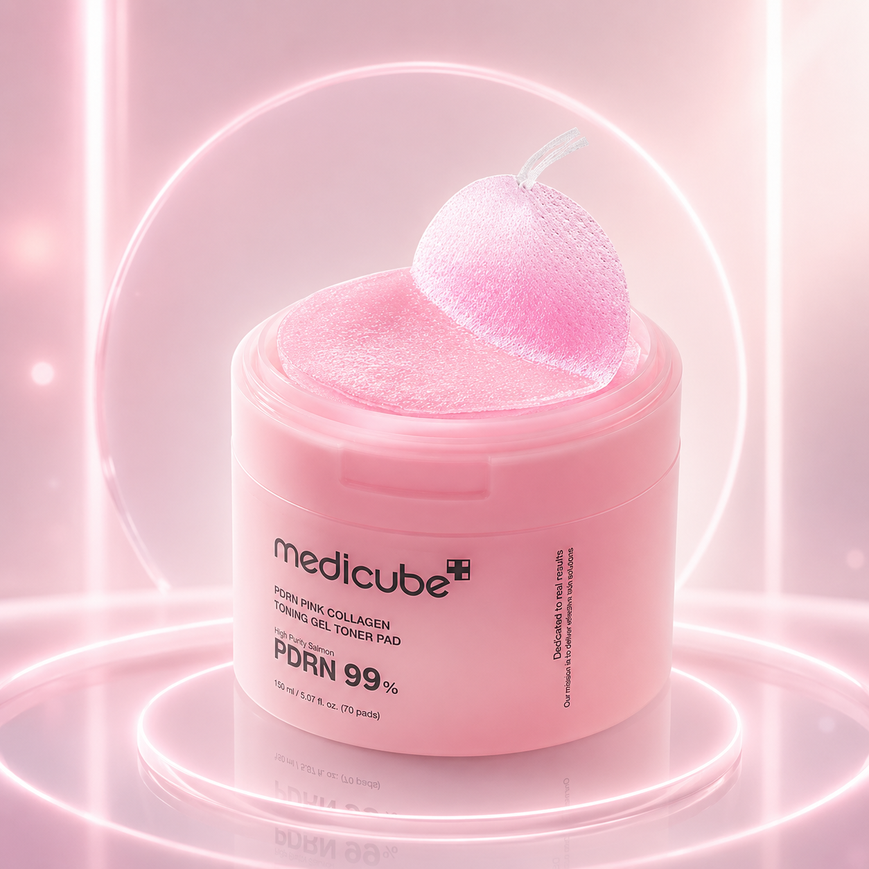 Medicube PDRN Pink Collagen Toning Gel Pad 70pz