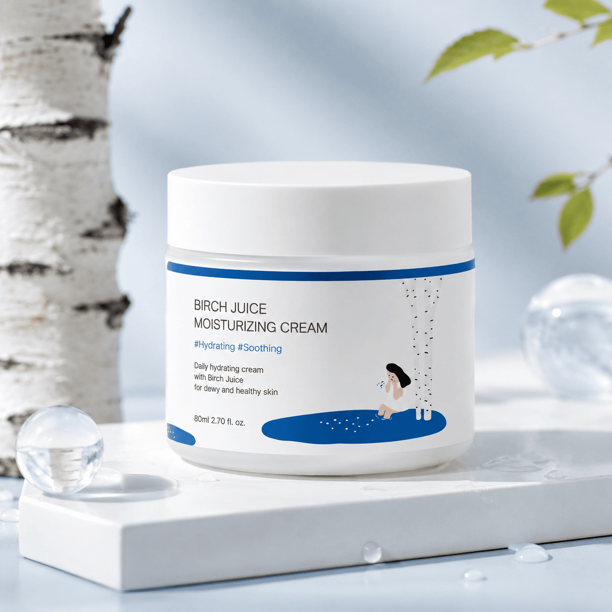 Round Lab Birch Juice Moisturizing Cream 80ml