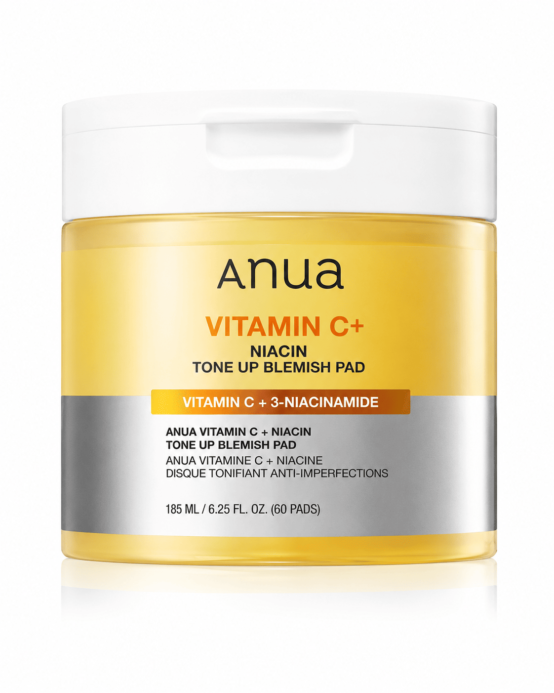 Anua Vitamin C+ Niacin Tone Up Blemish Pad 185ml 60ea