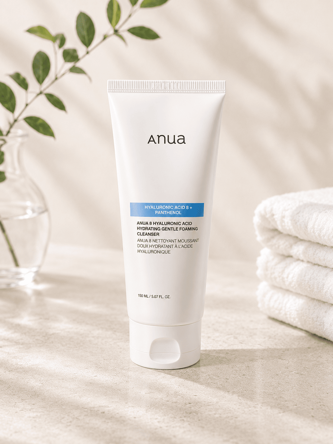 Anua 8 Hyaluronic Acid + Squalane Moisturizing Gentle Gel Cleanser 150ml