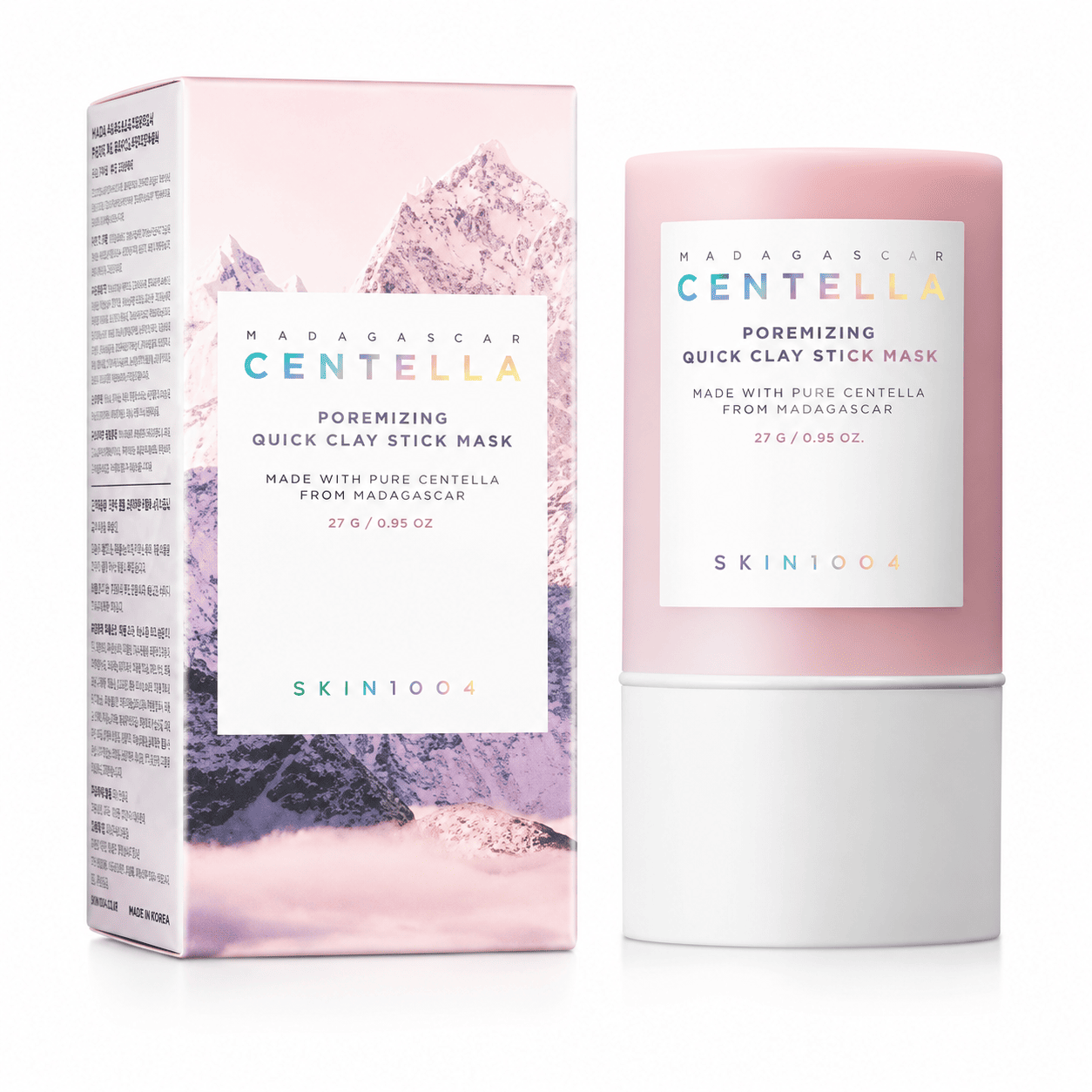 Skin1004 Madagascar Centella Poremizing Quick Clay Stick Mask 27g