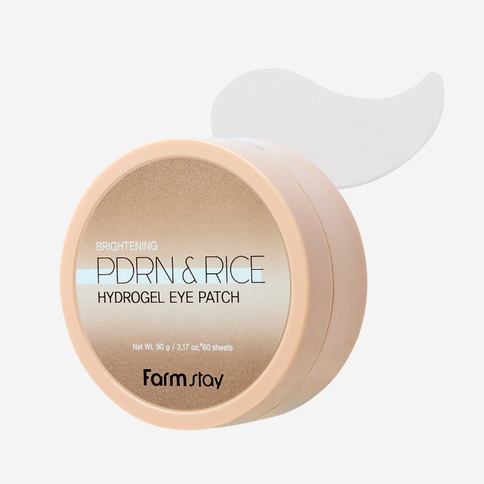 Farmstay - Brightening PDRN & Rice Hydrogel Eye Patch