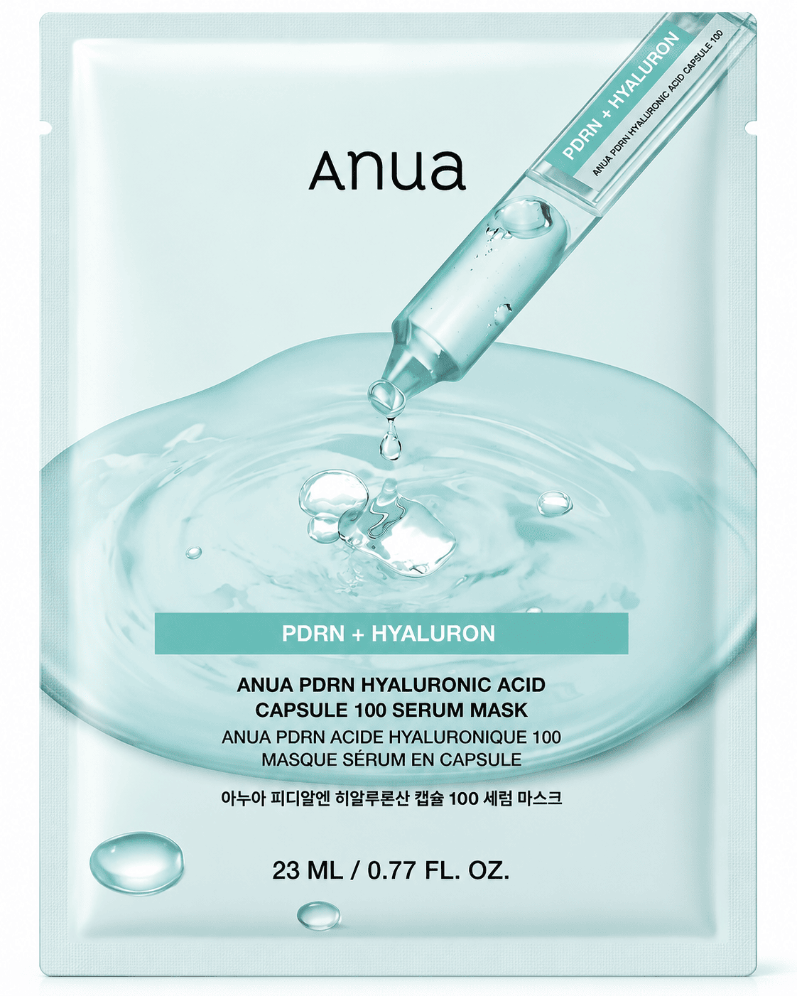 Anua PDRN Hyaluronic Acid Capsule 100 Serum Mask 23ml