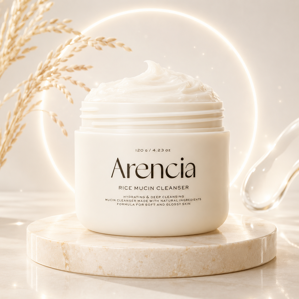 Arencia Rice Mucin Brightening Cleanser