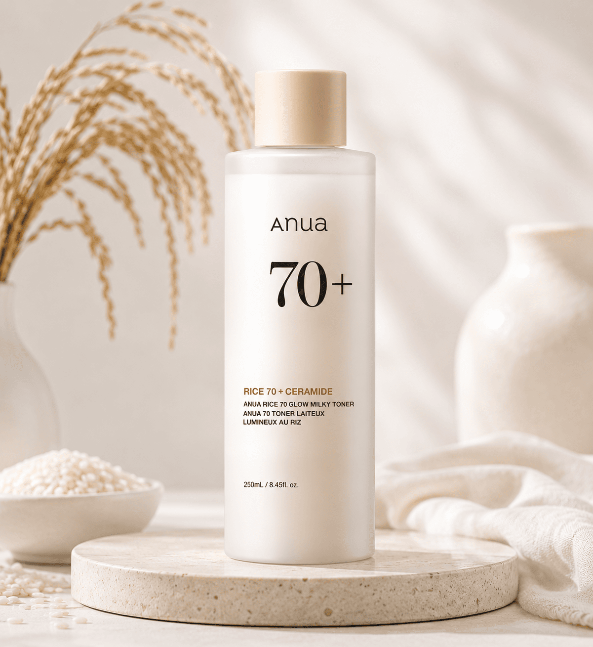 Anua 70 Rice Glow Milky  Toner 150ml